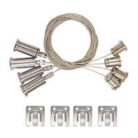 1X4 LED Backlit Flat Panel Suspension Kit