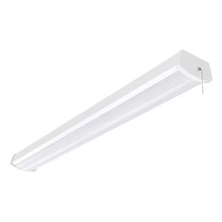 40 Watt - 120V 3000K - 90 CRI 4 ft Ceiling Wrap With Pull Chain Nuvo Lighting