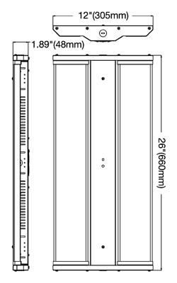 65-641 to 65-646 Dimensions