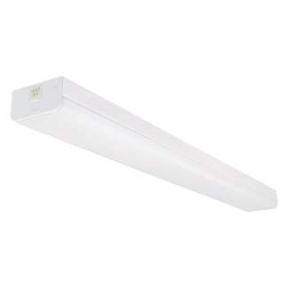 38 Watt - 4,829 Lumens 4000K - LED - 120-277V Wide 4ft Strip Fixture Connectible Nuvo Lighting
