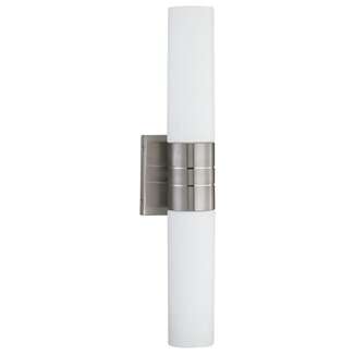 21" - LED - 3000K 24 Watt - 1,640 Lumens Brushed Nickel Finish White Glass Nuvo Lighting