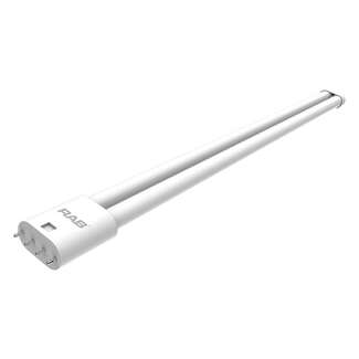 17 Watt - 2,100 Lumens 3500K - PLL LED Horizontal - 2G11 Base No Ballast - Glass RAB Lighting