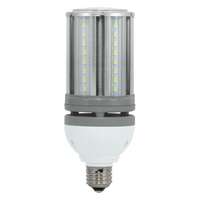 18W - 1,100 Lumens Post Top - 100-277V Amber - Medium Base Satco Lighting