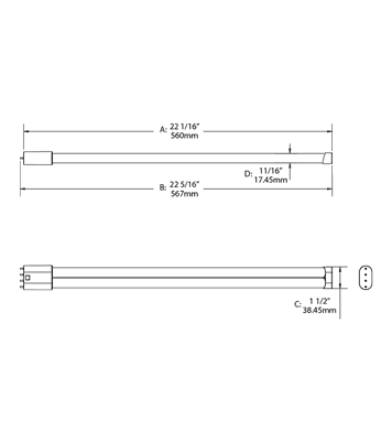 PLL-17-840-BYP Dimensions