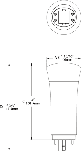 PLC-9-V-850-DIR Dimensions