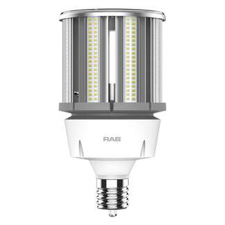 80W - 10,800 Lumens Post Top - 100-277V 4000K - Extended Mogul Base RAB Lighting