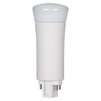 9 Watt - 950 Lumens 3500K - PLC LED Vertical - G24q Base Works on Ballast Satco Lighting