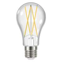 12 Watt - 1,500 Lumens 2700K - A19 Filament LED 80 CRI - Clear - Dimmable 4 Pack Satco Lighting