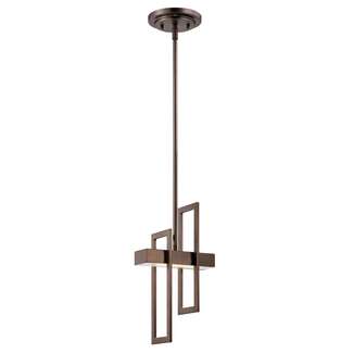 8" - LED - 3000K 10 Watt - 800 Lumens Hazel Bronze Finish Nuvo Lighting