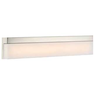 24" - LED - 3000K 26 Watt - 1,820 Lumens Brushed Nickel Finish White Acrylic Lens Nuvo Lighting