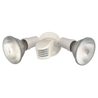 10" - 2 Light - 150W Max White Finish Adjustable Swivel Nuvo Lighting