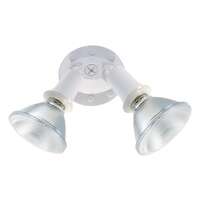 10" - 2 Light - 150W Max White Finish Adjustable Swivel Nuvo Lighting