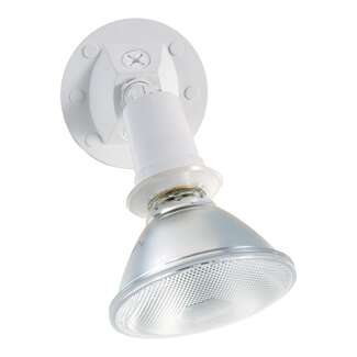 5" - 1 Light - 150W Max White Finish Adjustable Swivel Nuvo Lighting