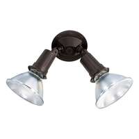 10" - 2 Light - 150W Max Dark Bronze Finish Adjustable Swivel Nuvo Lighting