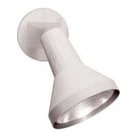 8" - 1 Light - 150W Max White Finish Adjustable Swivel Nuvo Lighting
