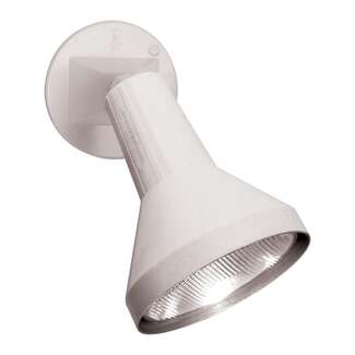 8" - 1 Light - 150W Max White Finish Adjustable Swivel Nuvo Lighting