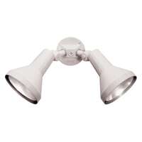 15" - 2 Light - 150W Max White Finish Adjustable Swivel Nuvo Lighting
