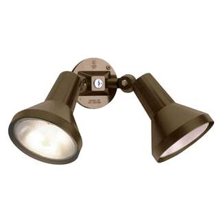 15" - 2 Light - 150W Max Dark Bronze Finish Adjustable Swivel Nuvo Lighting