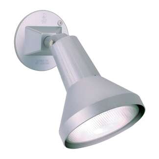 8" - 1 Light - 150W Max Gray Finish Adjustable Swivel Nuvo Lighting