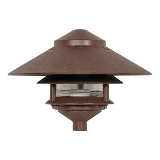 9" - 1 Light - 75W Max Two Louver - Large Hood Old Bronze Finish Nuvo Lighting