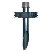 2" Diameter - 18" Long Old Bronze Cap PVC Mounting Post Stake Nuvo Lighting