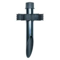 2" Diameter - 18" Long Dark Bronze Cap PVC Mounting Post Stake Nuvo Lighting