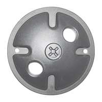 4.5" - 2 Light Light Gray Finish Die Cast Mounting Plate Nuvo Lighting