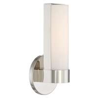 10" - LED - 3000K 10 Watt - 850 Lumens Polished Nickel Finish White Acrylic Lens Nuvo Lighting