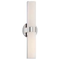 17.5" - LED - 3000K 20 Watt - 1,580 Lumens Polished Nickel Finish White Acrylic Lens Nuvo Lighting