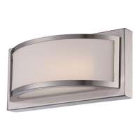 10" - LED - 2700K 10 Watt - 285 Lumens Brushed Nickel Finish Frosted Glass Nuvo Lighting
