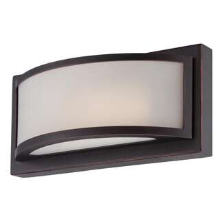 10" - LED - 3000K 10 Watt - 285 Lumens Georgetown Bronze Finish Frosted Glass Nuvo Lighting