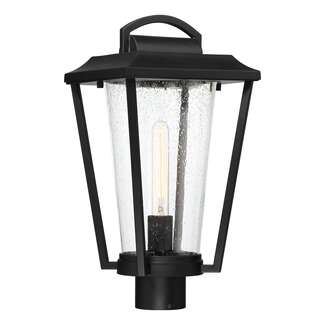 8" - 1 Light - 60W Max Aged Bronze Finish Clear Seed Glass Nuvo Lighting