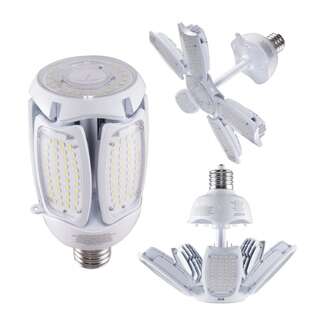 60W - 8,400 Lumens 5000K - Ex Mogul Base Damp Rated - Not Dimmable Multi-Beam LED - 100-277V Satco Lighting