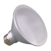 12.5 Watt - 1,000 Lumens 2700K - 60&amp;deg; Wide Flood 90 CRI - Dimmable PAR30S LED - Wet Rated Satco Lighting