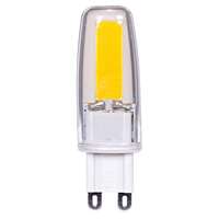 4 Watt - 480 Lumens 3000K - Clear - 120-130V AC G9 Base Satco Lighting