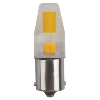 3 Watt - 5000K - LED E12 Candelabra Base 80 CRI - Clear - Dimmable 12V AC/DC Satco Lighting