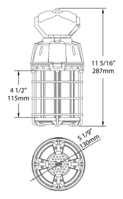 TEMP-100-850 Dimensions