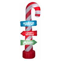 Airblown Inflatable 8&#39; Candy Cane Inflatable Yard Decoration