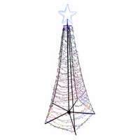 7.5&#39; Starry Spire LED Tree - 3mm Micro Multi - 550 Total LEDs