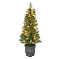 48&quot; Saratoga Entry Way Tree Clear - 100 Lights