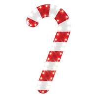 16&quot; Holiday Candy Cane 43 LEDs - Window Mounting Or Outdoor Decoration