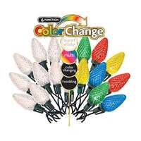 Sylvania - C9 Light Set - Color Changing Multicolors &amp; WW, 25-Ct.