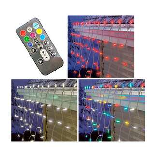 Sylvania - Icicle Light Set - Color Changing Remote Control, 100-Ct.