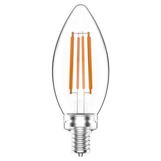 5 Watt - Candelabra Base 4000K - B11 Filament LED 90 CRI - Frosted - Dimmable RAB Lighting