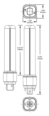 PLC-9-O-840-HYB Dimensions