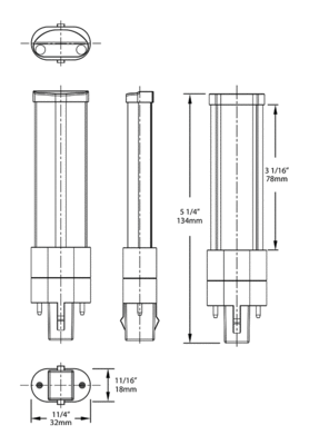 PLS-3.5-H-827-HYB Dimensions