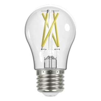 8.2 Watt - 450 Lumens 3000K - A15 Filament LED 90 CRI - Dimmable Clear Finish Satco Lighting