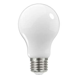 8.2 Watt - 800 Lumens 2700K - A19 Filament LED 90 CRI - Dimmable Soft White Finish Satco Lighting