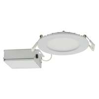 4" - LED - 2700K-5000K 10 Watt - 650 Lumens Dimmable - 108&amp;deg; Beam Edge-Lit - Remote Driver Satco Lighting