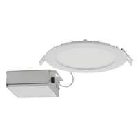 6" - LED - 2700K-5000K 12 Watt - 900 Lumens Dimmable - 108&amp;deg; Beam Edge-Lit - Remote Driver Satco Lighting